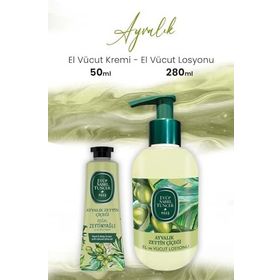 Eyüp Sabri Tuncer Ayvalık Zeytin Vücut Losyonu 280 ml ve 50 ml El Vücut Kremi
