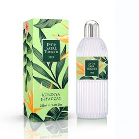 Eyüp Sabri Tuncer Beyaz Çay Cam Şişe 200 ml Kolonya