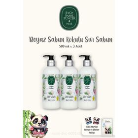 Eyüp Sabri Tuncer Beyaz Sabun 3x500 ml Sıvı Sabun