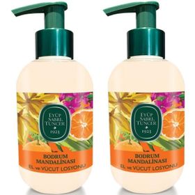 Eyüp Sabri Tuncer Bodrum Mandalinası 2x280 ml El ve Vücut Losyonu