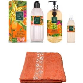 Eyüp Sabri Tuncer Bodrum Mandalinası 3 lü Set + 30 x 50 cm El ve Yüz Havlusu