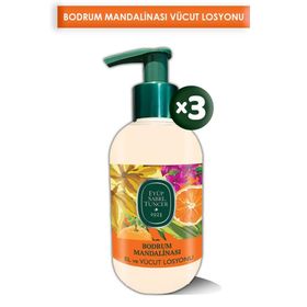 Eyüp Sabri Tuncer Bodrum Mandalinası 3x280 ml El ve Vücut Losyonu