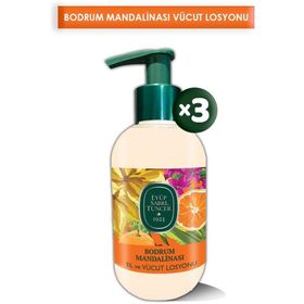 Eyüp Sabri Tuncer Bodrum Mandalinası 3x280 ml El ve Vücut Losyonu