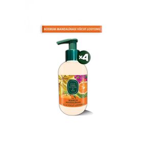 Eyüp Sabri Tuncer Bodrum Mandalinası 4x280 ml El ve Vücut Losyonu