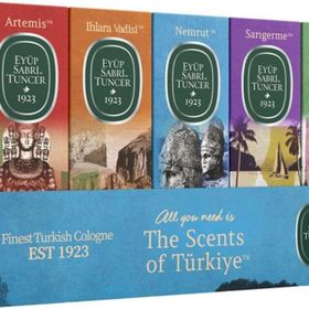 Eyüp Sabri Tuncer Cam All You Need Türkiye 16 ml Silindir Cam Şişe 5'li Set Kolonya