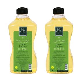 Eyüp Sabri Tuncer Çeşme Limonu Doğal Zeytinyağlı 2x1.5 lt Sıvı Sabun