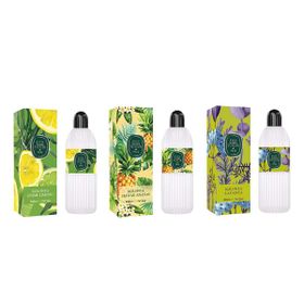 Eyüp Sabri Tuncer Çeşme Limonu + Hawaii Ananas + Lavanta Pet Şişe 3x400 ml Kolonya