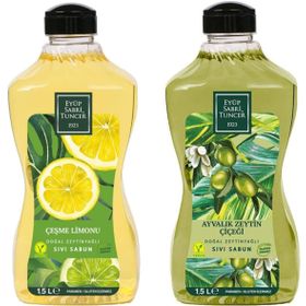 Eyüp Sabri Tuncer Çeşme Limonu ve Ayvalık Zeytin Çiçeği 2x1500 ml Sıvı Sabun