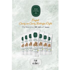 Eyüp Sabri Tuncer Ceviz Özlü 7x90 ml Diş Macunu