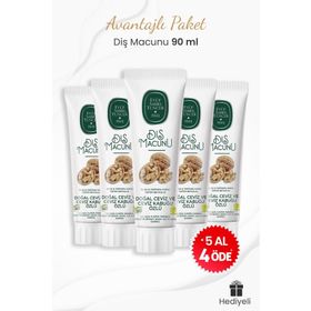 Eyüp Sabri Tuncer Ceviz ve Kabuğu Özlü 5x90 ml Diş Macunu
