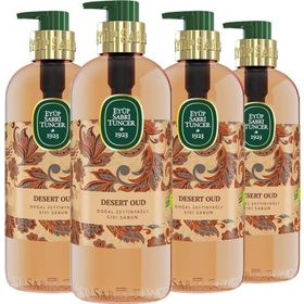 Eyüp Sabri Tuncer Desert Oud 4x500 ml Doğal Zeytinyağlı Sıvı Sabun