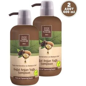 Eyüp Sabri Tuncer Doğal Argan Yağlı 2x600 ml Şampuan
