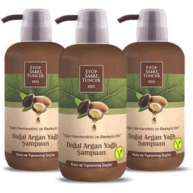Eyüp Sabri Tuncer Doğal Argan Yağlı 3x600 ml Şampuan