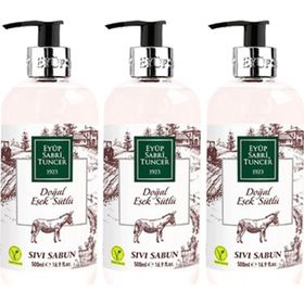 Eyüp Sabri Tuncer Doğal Eşek Sütlü 3x500 ml Sıvı Sabun