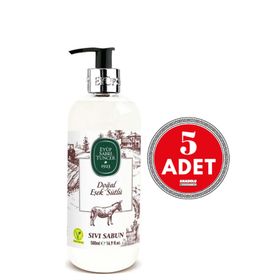 Eyüp Sabri Tuncer Doğal Eşek Sütlü 500 ml 5'li Sıvı Sabun