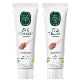 Eyüp Sabri Tuncer Doğal Himalaya Tuzlu 2x90 ml Diş Macunu