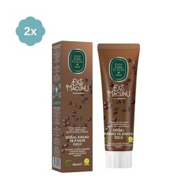 Eyüp Sabri Tuncer Doğal Kakao ve Kahve Özlü 2x90 ml Diş Macunu