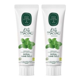 Eyüp Sabri Tuncer Doğal Nane Özlü 2x90 ml Diş Macunu