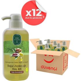 Eyüp Sabri Tuncer Doğal Zeytinyağlı 12x600 ml Duş Jeli