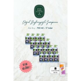 Eyüp Sabri Tuncer Doğal Zeytinyağlı 17x700 ml Şampuan