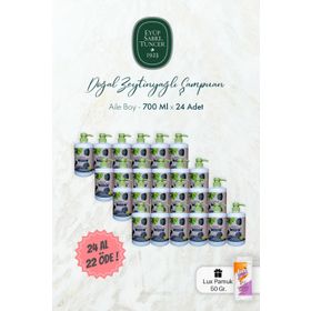 Eyüp Sabri Tuncer Doğal Zeytinyağlı 24x700 ml Şampuan