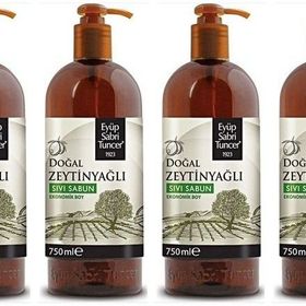Eyüp Sabri Tuncer Doğal Zeytinyağlı 4x750 ml Sıvı Sabun
