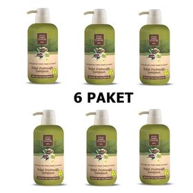 Eyüp Sabri Tuncer Doğal Zeytinyağlı Şampuan 6x600 ml Pet Şişe