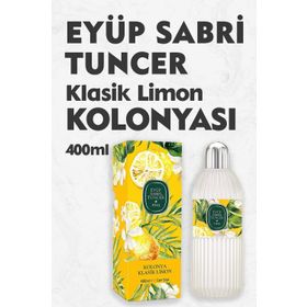Eyup Sabri Tuncer EST 400ml Cam Şişe Klasik Limon Kolonyası