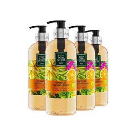 Eyüp Sabri Tuncer EST 500 ml - 4 Adet Bodrum Mandalinası Doğal Zeytinyağlı Sıvı Sabun