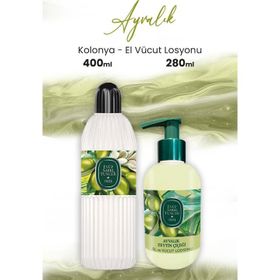 Eyüp Sabri Tuncer Eyüp Sabri Tuncer Ayvalık Zeytin Vücut Losyonu 280 ml ve 400 ml Kolonya
