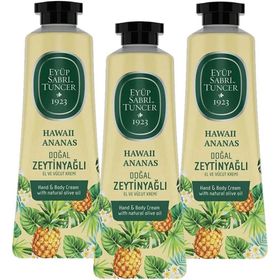 Eyüp Sabri Tuncer Hawaii Ananas 3x50 ml El Ve Vücut Kremi