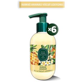Eyüp Sabri Tuncer Hawaii Ananas 6x280 ml El ve Vücut Losyonu