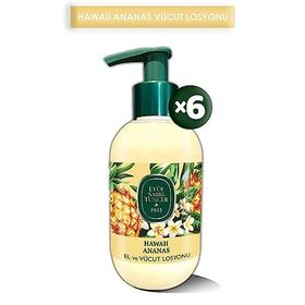 Eyüp Sabri Tuncer Hawaii Ananas 6x280 ml El ve Vücut Losyonu