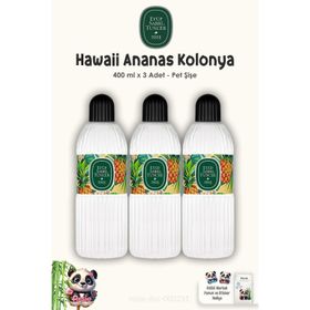 Eyüp Sabri Tuncer Hawaii Pet Şişe 3x400 ml Ananas Kolonyası