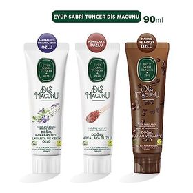 Eyüp Sabri Tuncer Himalaya + Kakao + Lavanta 3x90 ml Diş Macunu
