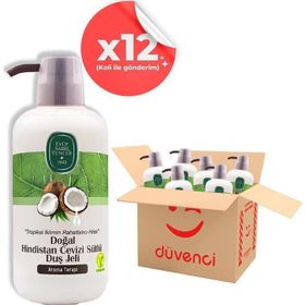 Eyüp Sabri Tuncer Hindistan Cevizi Sütlü 12x600 ml Duş Jeli