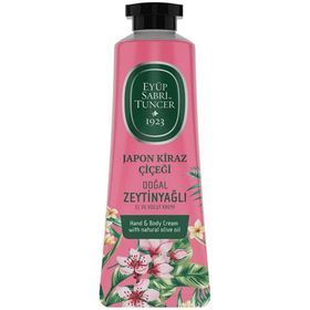 Eyüp Sabri Tuncer Japon Kiraz Çiçeği Doğal Zeytinyağlı 50 ml El ve Vücut Kremi