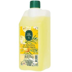 Eyüp Sabri Tuncer Klasik 1 lt Koruma Kilitli Kapak Limon Kolonyası