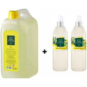 Eyüp Sabri Tuncer Klasik 1 lt ve 2 adet 150 ml Limon Kolonyası