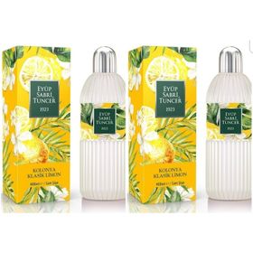 Eyüp Sabri Tuncer Klasik Cam Şişe 2x400 ml Limon Kolonyası