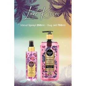 Eyüp Sabri Tuncer Love Kisses Vücut Spreyi 250 ml ve 750 ml Duş Jeli