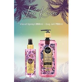 Eyüp Sabri Tuncer Love Kisses Vücut Spreyi 250 ml ve 750 ml Duş Jeli