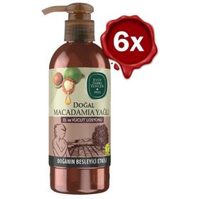 Eyüp Sabri Tuncer Macadamia Yağlı 6x250 ml El ve Vücut Losyonu