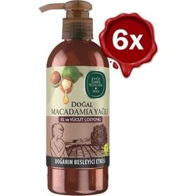 Eyüp Sabri Tuncer Macadamia Yağlı 6x250 ml El ve Vücut Losyonu