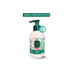 Eyüp Sabri Tuncer Manolya Çiçeği 3x280 ml El ve Vücut Losyonu
