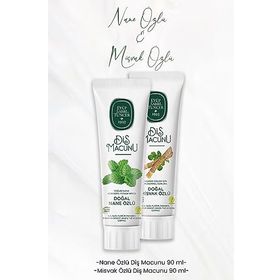 Eyüp Sabri Tuncer Nane Özlü 90 ml Diş Macunu + Misvak Özlü 90 ml Diş Macunu