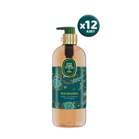Eyüp Sabri Tuncer Oud Istanbul 12x500 ml Doğal Zeytinyağlı Sıvı Sabun