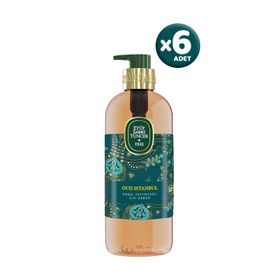Eyüp Sabri Tuncer Oud Istanbul 6x500 ml Doğal Zeytinyağlı Sıvı Sabun