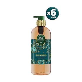 Eyüp Sabri Tuncer Oud Istanbul 6x500 ml Doğal Zeytinyağlı Sıvı Sabun