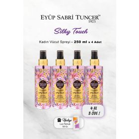 Eyüp Sabri Tuncer Pj Silky Touch 4x250 ml Vücut Spreyi